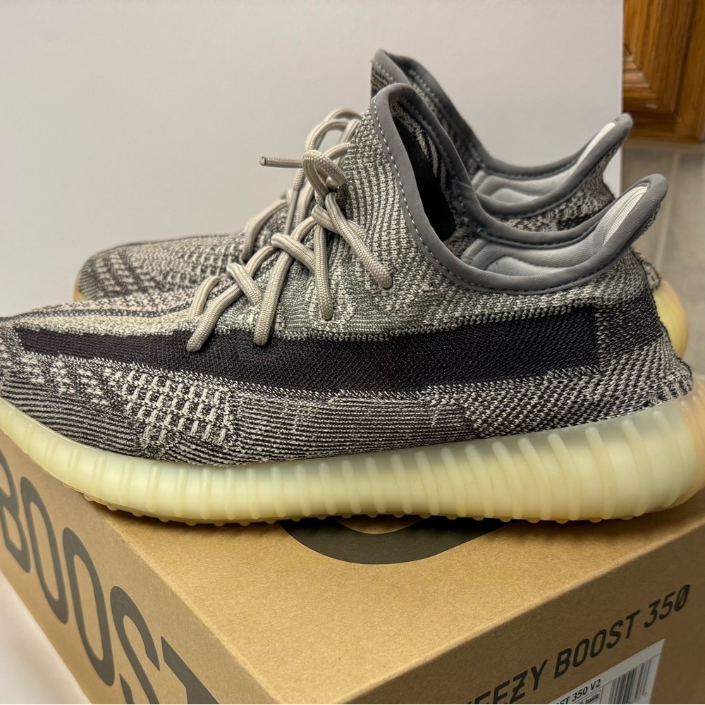 Yeezy Boost 350 V2 in Gray and Cream-MADE BY ADIDAS